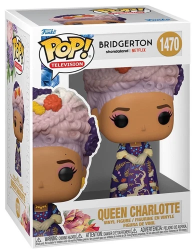 Funko Bridgerton POP! Television Queen Charlotte Vinyl Figure #1470