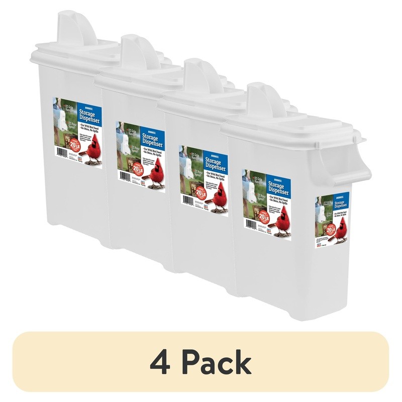 Storage Dispenser W/ Spout Ergonomic Grip Neat Refills New