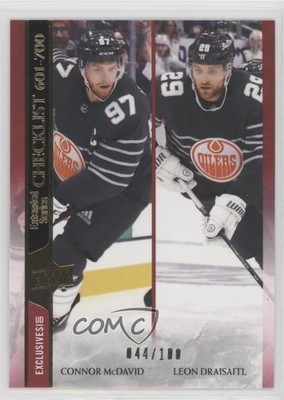 2020 Extended Series Checklist UD Exclusives Connor McDavid Leon Draisaitl a2v