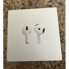 Apple AirPods 4 Wireless In-Ear Earbuds USB-C Charging Case White