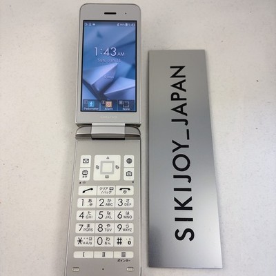 京セラDIGNO902KC 　simfee KYOCERA 902KC DIGNO KEITAI 3 ANDROID FLIP PHONE Silver UNLOCKED