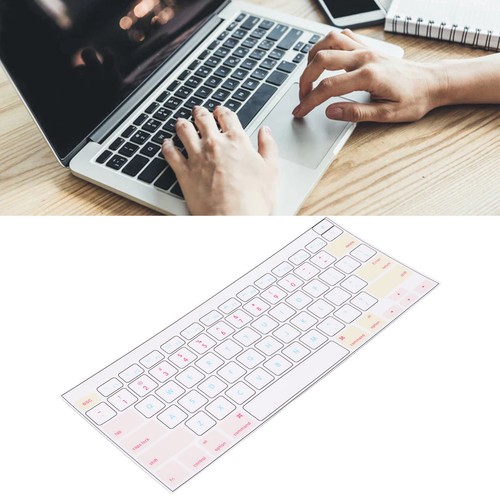 Keyboard Stickers Replacement PVC Dustproof Desktop Keyboard Stickers For IO NEW - Afbeelding 9 van 12