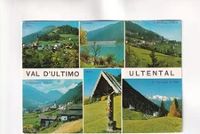 F7180) Carte postale, ULTENTAL - Tyrol du Sud - Réservoir St Walburg - Eglise