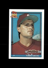 1991 Topps - Tommy Greene #486