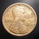 1916-P Attractive Wood-Grain Lincoln Wheat Cent Penny Fast S&H #2793
