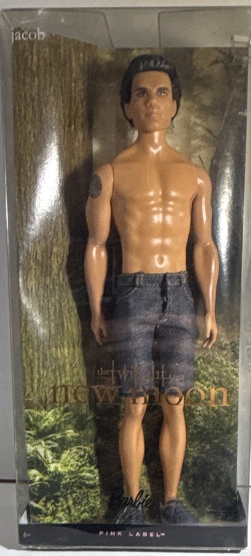 Barbie Collector Pink Label The Twilight Saga New Moon Jacob Doll (2009)