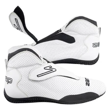 Zamp ZR-60 SFI 3.3/5 Race Shoe White Size 10