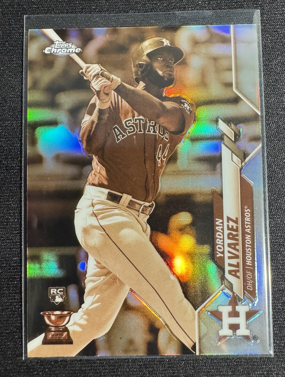 2020 Topps Chrome - Yordan Alvarez #200 Sepia Refractor (RC)