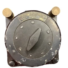 Vintage Weston Precision Multiple Range Shunt Amperes Use with 50 MV Instrument