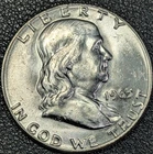 1963 Franklin Silver Half Dollar 50C STUNNER! - Old Glory C&C Weekly 1c Auction!