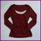 Y2K Vintage Women Maiden Harajuku Clothing Casual Tide Fashion Hot Girl Long