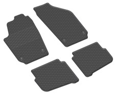 Gummifußmatten Set für Skoda Fabia 1 1999-2008 Gummimatten Fußmatten