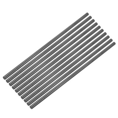 10 Graphitstäbe zum Schütteln 300x8mm schwarz - 10er Set