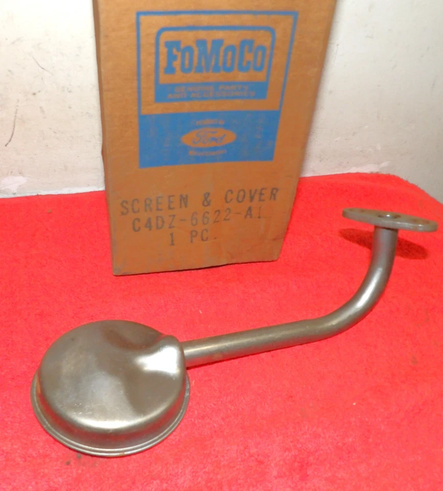 Ford Mustang Mercury 1964 1965 nuevo 6 cilindros 170 200 bomba de aceite pantalla tubo y cubierta Foto 2 de 4