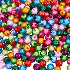 350pcs 12mm Acrylic Bubblegum Color Beads for Pen 12mm, mix color