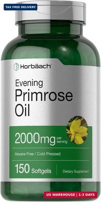 Cápsulas de aceite de onagra 2000 mg | Equilibrio hormonal y salud femenina