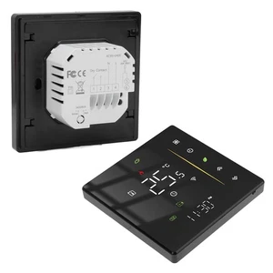 Smart WiFi Thermostat For Boiler Heating Remote Control Black