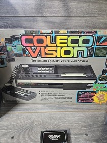 Vintage Coleco Vision Gaming Console Donkey Kong W Expansion Modules 1&2 In Boxs