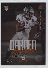 2021 Panini Luminance Rookie Orange /50 Jaelon Darden #190 1t2c