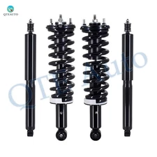 Set 4 Front Quick Strut-Coil Spring-Rear Shock For 2000-2006 Toyota Tundra RWD
