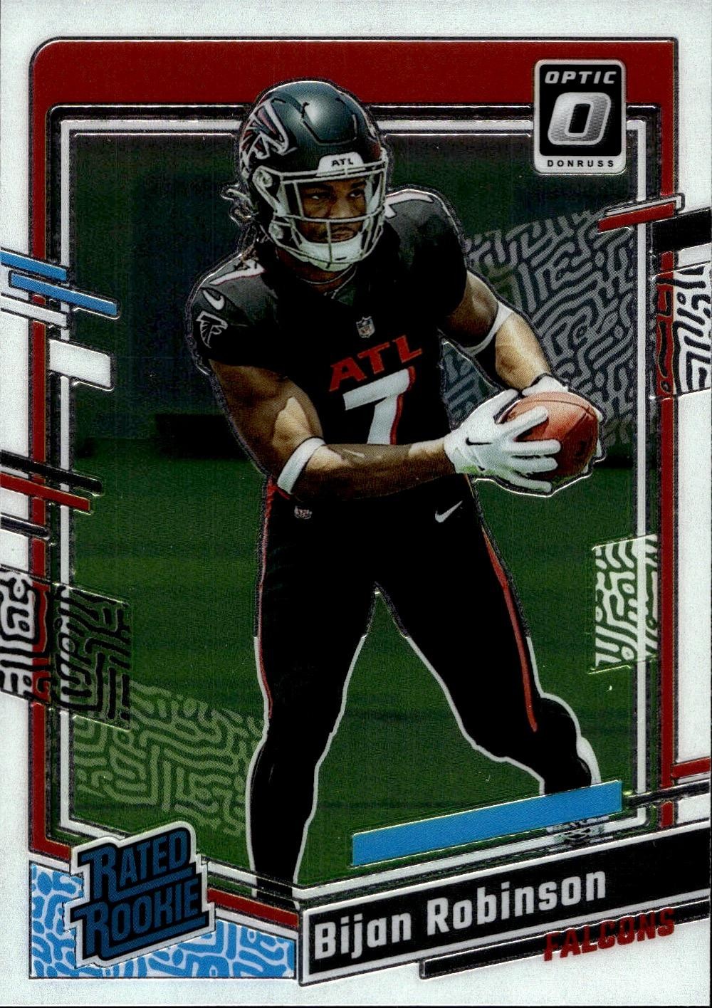 2023 Donruss Optic #206 Bijan Robinson