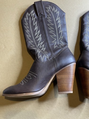 Womens Brown Western Miranda Lambert Cowgirl Cowboy Country Boots Size 8M - Picture 4 of 14