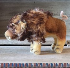 Vintage Steff bison/buffalo stuffed animal/plush toy 6" Germany