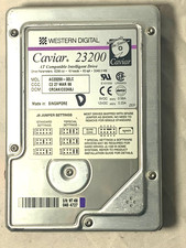 Western Digital Caviar 23200 Vintage Hard Drive Untested