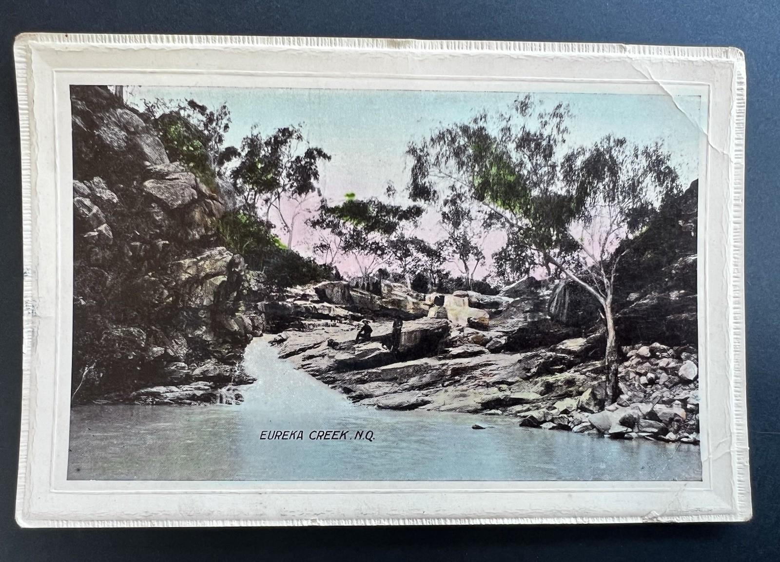 Eureka Creek, North Queensland. Australia. Vintage Postcard