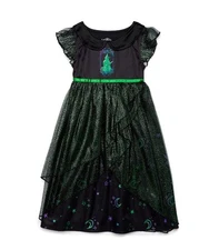 Universal’s Wicked Elphaba Toddler Girls Fantasy Night Gown Size 3T NWT