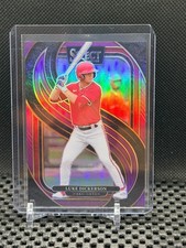 Luke Dickerson 2025 Select -  Premier - Purple Prizm #38/75 - #191 Nationals