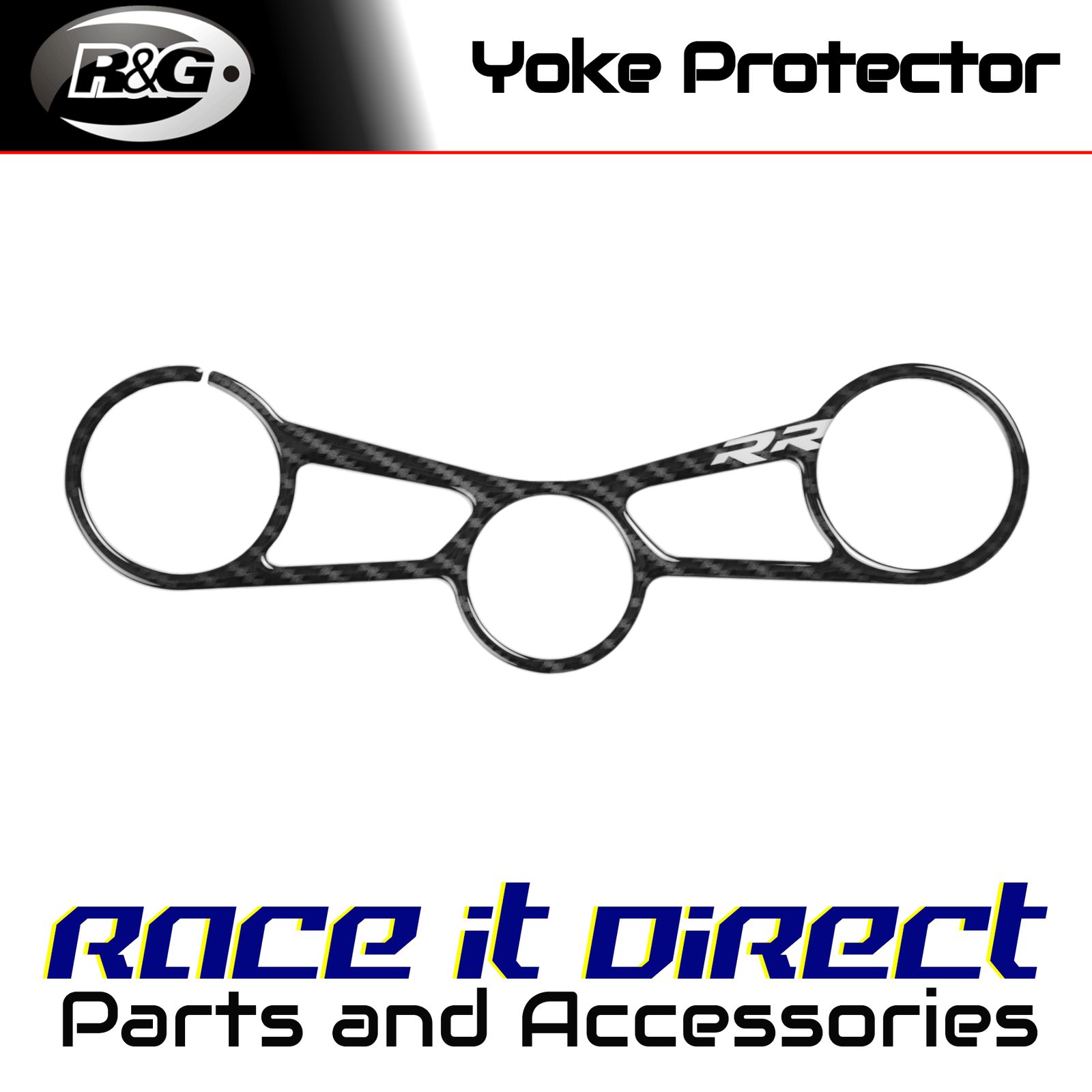 R&G - RD-YB16CF - Red Dynamic Fuel Cap / Yoke Protectors