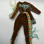 VTG New 90’s Barbie Doll Outfit Pants Shirt Native American Indian Brown Fringe