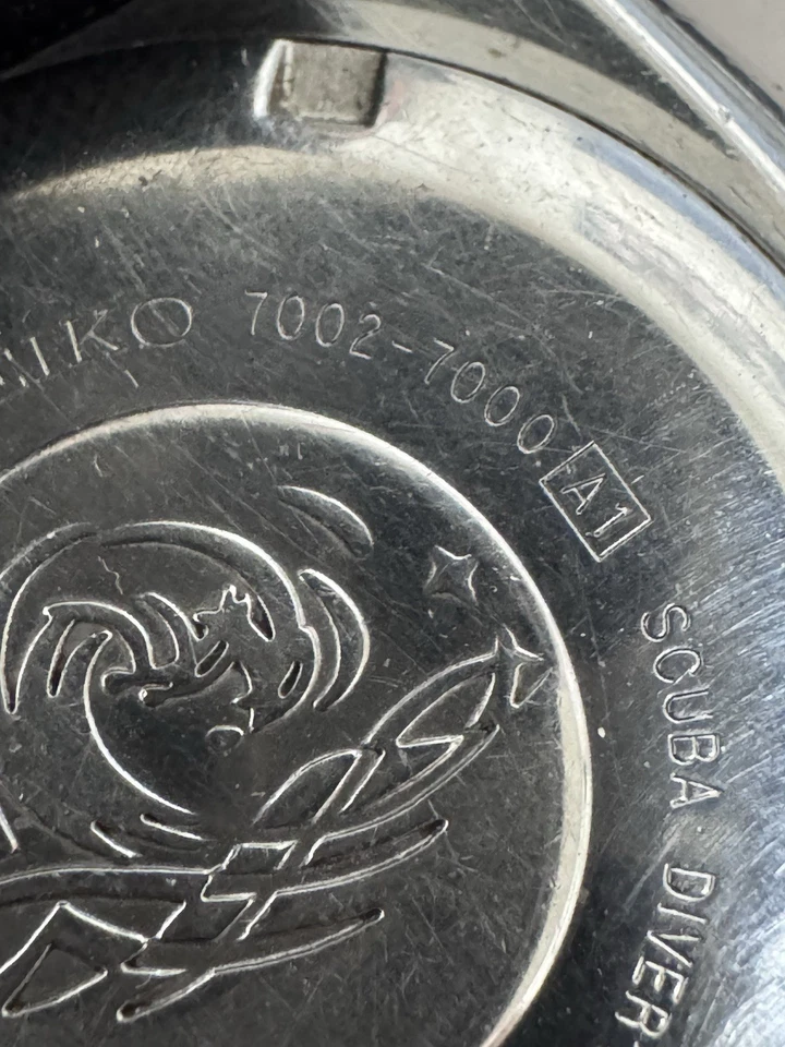 Reloj de buceo vintage modificado Seiko 7002 Foto 3 de 4