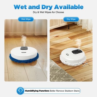 Robot Cleaner Floor Mopping Sweeping Machine  3 In 1 Smart Dust Auto Sweeper USB