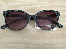 Women s Sunglasses Cat Eye Gray And Black Animal Print