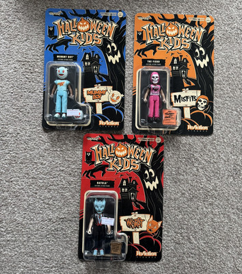 Super7 Reaction Halloween Kinder Figuren Restposten Konvolut Unterweltler Batula Mumie Junge selten