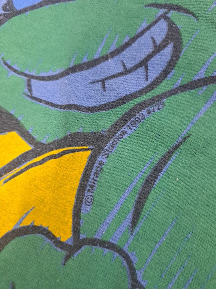 Vintage Mirage TMNT 1993 Teenage Mutant Ninja Turtles Kids Med T-Shirt - Image 3 of 4