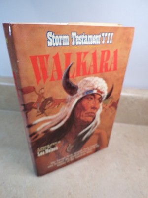 Walkara (Storm Testament 7) by Lee Nelson Signed 1st edition 1990 HC DJ