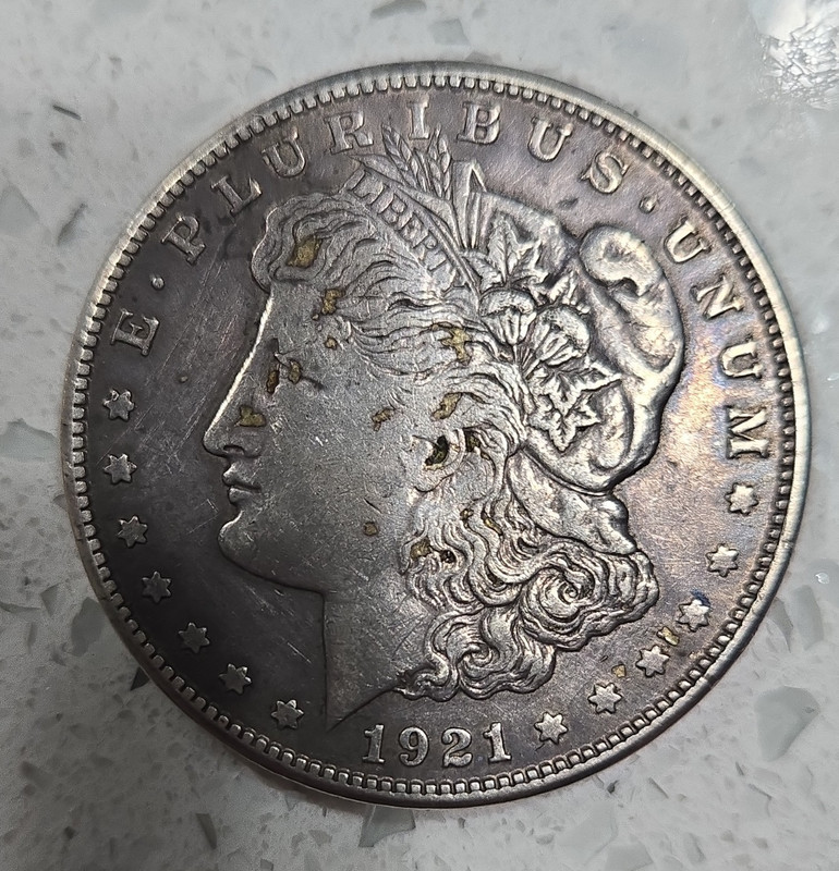 1921 Morgan Silver Dollar $1 KM#110 .900 Silver Business Strike No Mint Mark