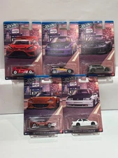 2025 HOT WHEELS SILVER SERIES, COMPACT KINGS,  SET OF 5