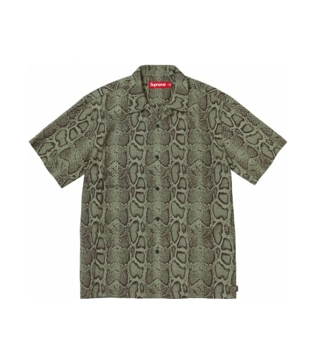 Supreme Snake S/S Shirt Olive Size Large SS24 IN HAND Ready To Supreme Snake S/S Shirt Olive Size Large SS24 IN HAND Ready To