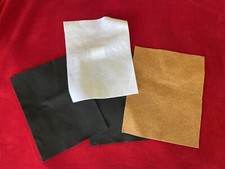 NEW Creatology Set of 4 Basic Felt Sheets 9" x 12" 2 Black, 1 Brown  1 White 