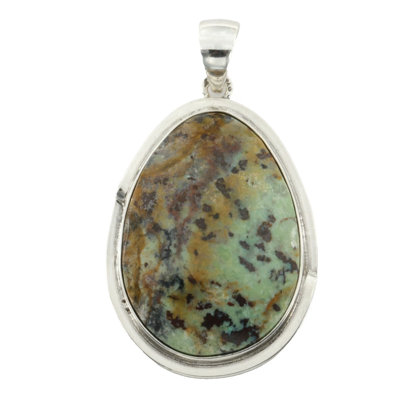 Crisocola Colgante Collares y colgantes hechos a mano