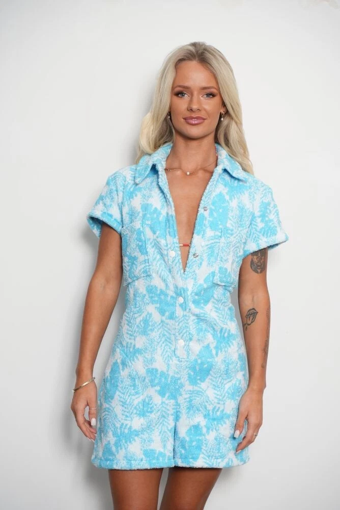 Terry towelling sales jumpsuit