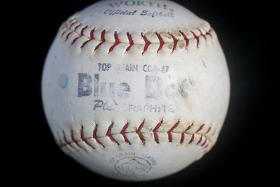 Vintage Worth Blue Dot  Softball