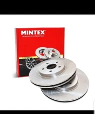 NEW MINTEX FRONT BRAKE DISCS SET BRAKING DISCS PAIR GENUINE OE QUALITY MDC392