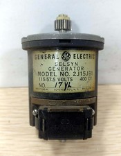 1 USED GE 2J15JB1 SELSYN GENERATOR 115-57.5 VOLTS, 400 CY  MAKE OFFER  