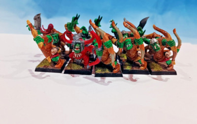 10 ORK BOYZ ARCHER ORC AND GOBLIN PAINT WARHAMMER FANTASY BATTLE AGE OF SIGMAR 1