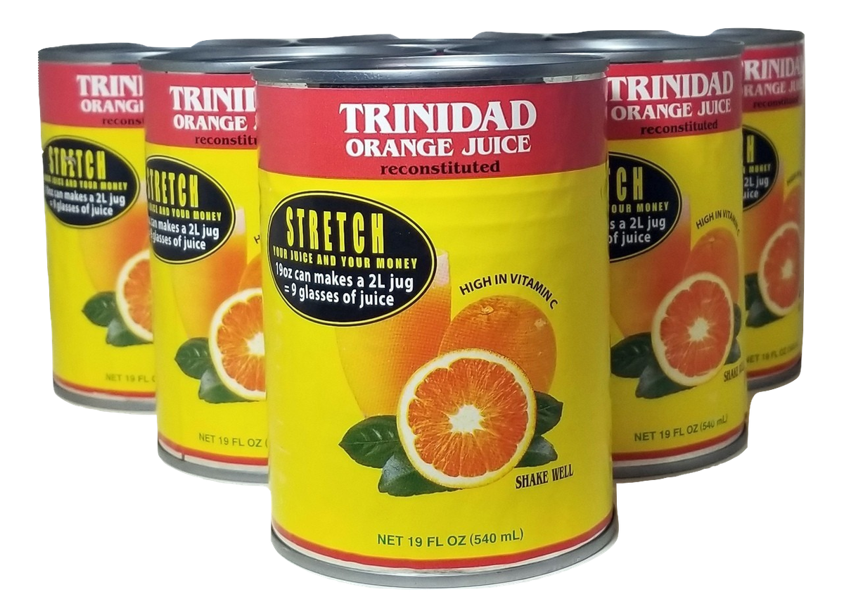 Trinidad Orange Juice - 19 fl oz each ( 6 PACK ) | eBay